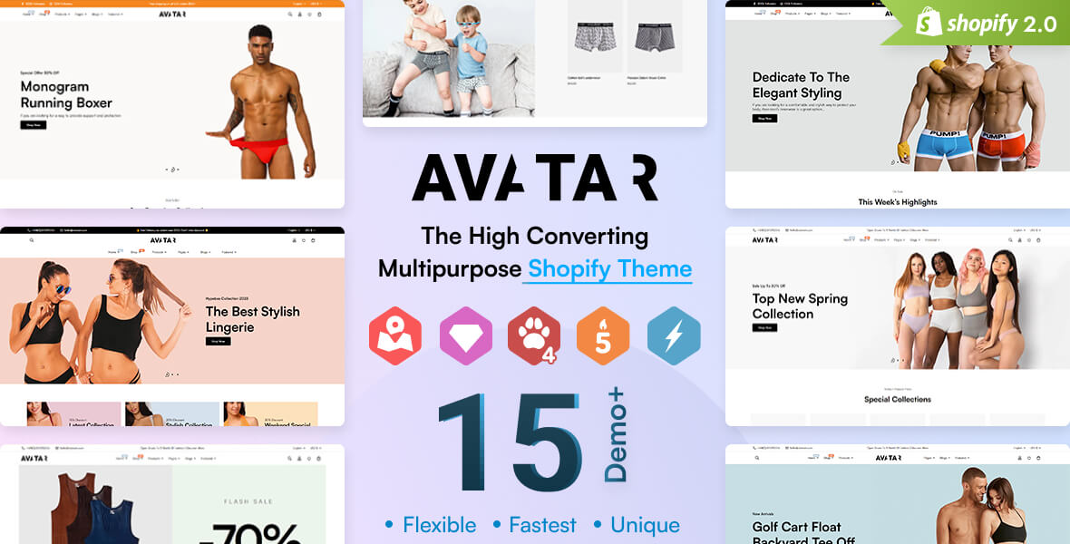 Avatar - Multipurpose Shopify Theme OS 2.0