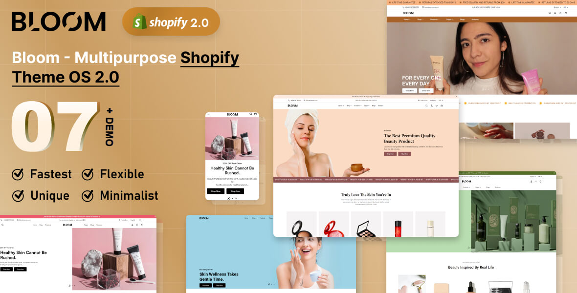 Bloom - Multipurpose Shopify Theme OS 2.0