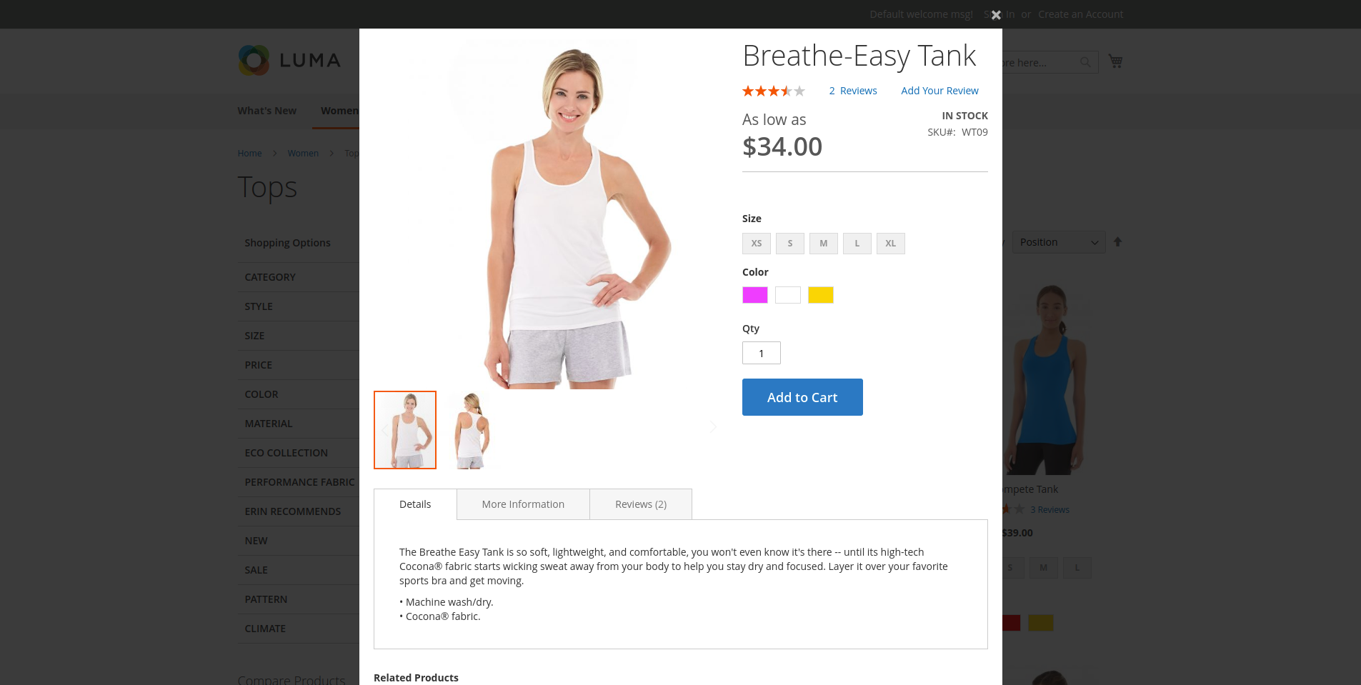 Magento 2 Quick View