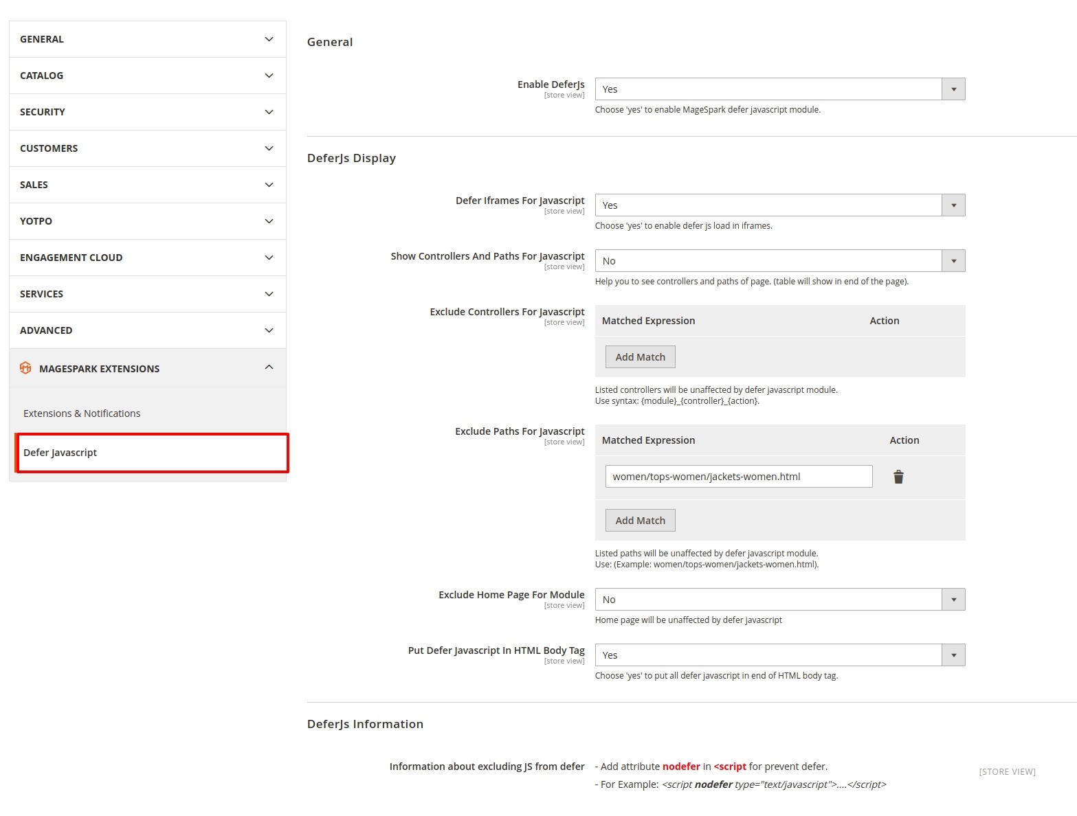Magento 2 Defer Parsing of JavaScript 