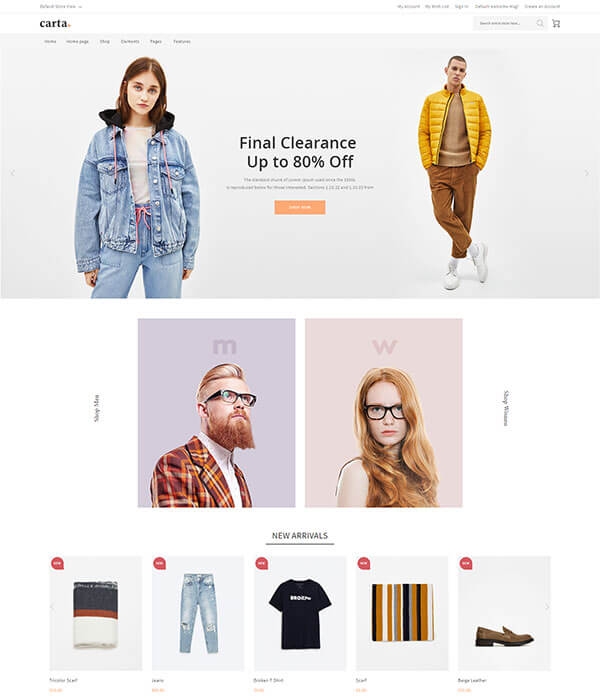 Magento 2 Fashion Theme
