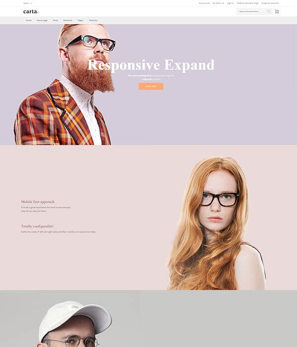 Carta Magento 2 Fashion Theme