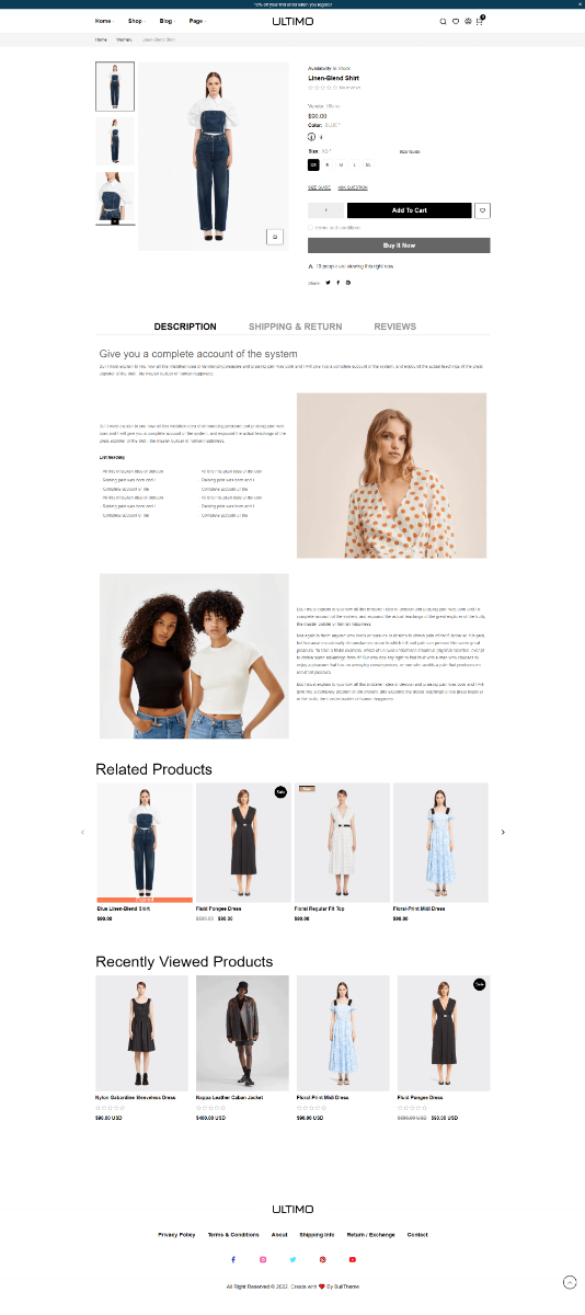 Multipurpose Shopify Theme