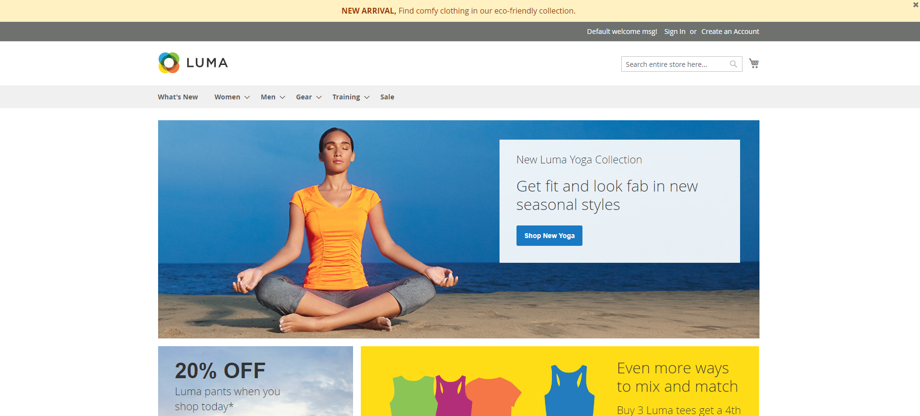 Magento 2 Promotion Bar