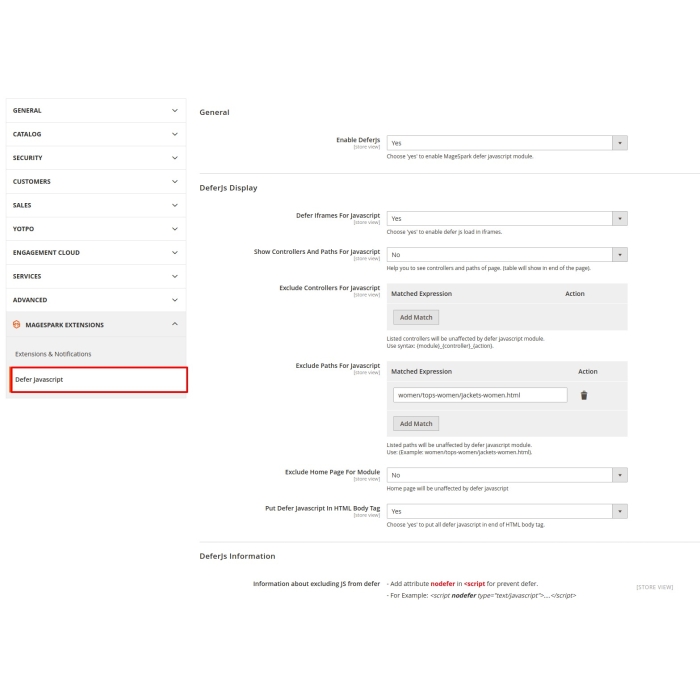 Magento 2 Defer Parsing of JavaScript 