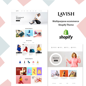 Lavish – Modern Responsive Clothing and Fashion Shopify Theme — Shopify Themes