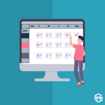 Magento 2 Configurable Product Matrix View — Magento 2 Extensions