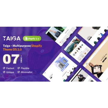 Taiga - Multipurpose Shopify Theme OS 2.0 — Shopify Themes