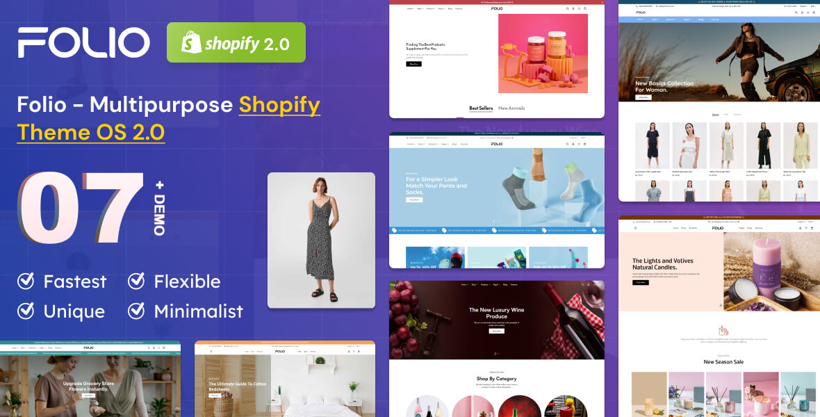 Folio - Multipurpose Shopify Theme OS 2.0