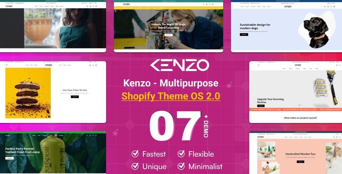 Kenzo - Multipurpose Shopify Theme OS 2.0