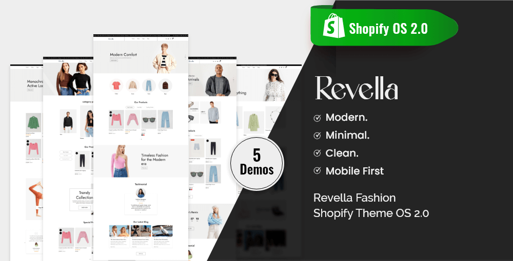 Revella - Multipurpose Shopify Sections Theme OS 2.0