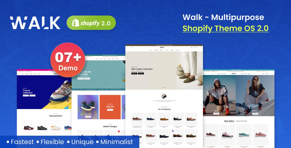 Walk - Sports Shoes, Footwear Shoes and Multipurpose Shopify Theme OS 2.0