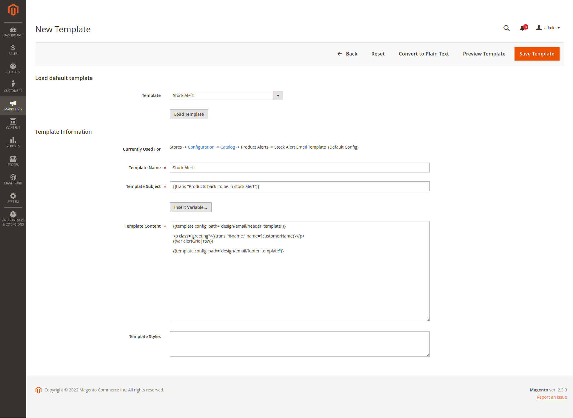 Magento 2 Out of Stock Notification Extension