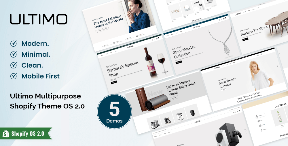 Fast Multipurpose Shopify Theme Ultimo