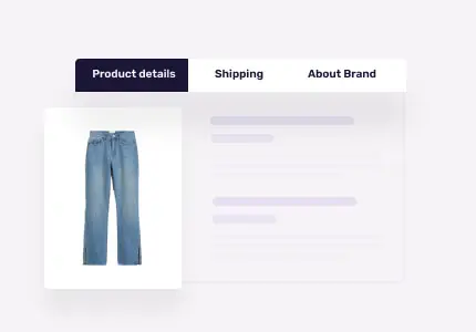 Product custom tabs for Shopify product pages