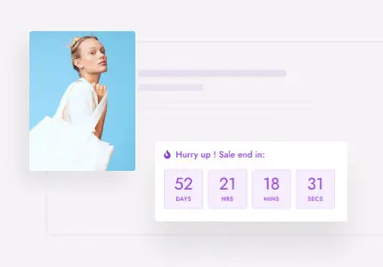 Sale countdown timer for Shopify theme