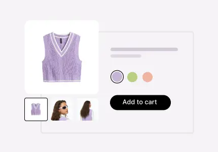 Variation gallery images for Shopify product variants
